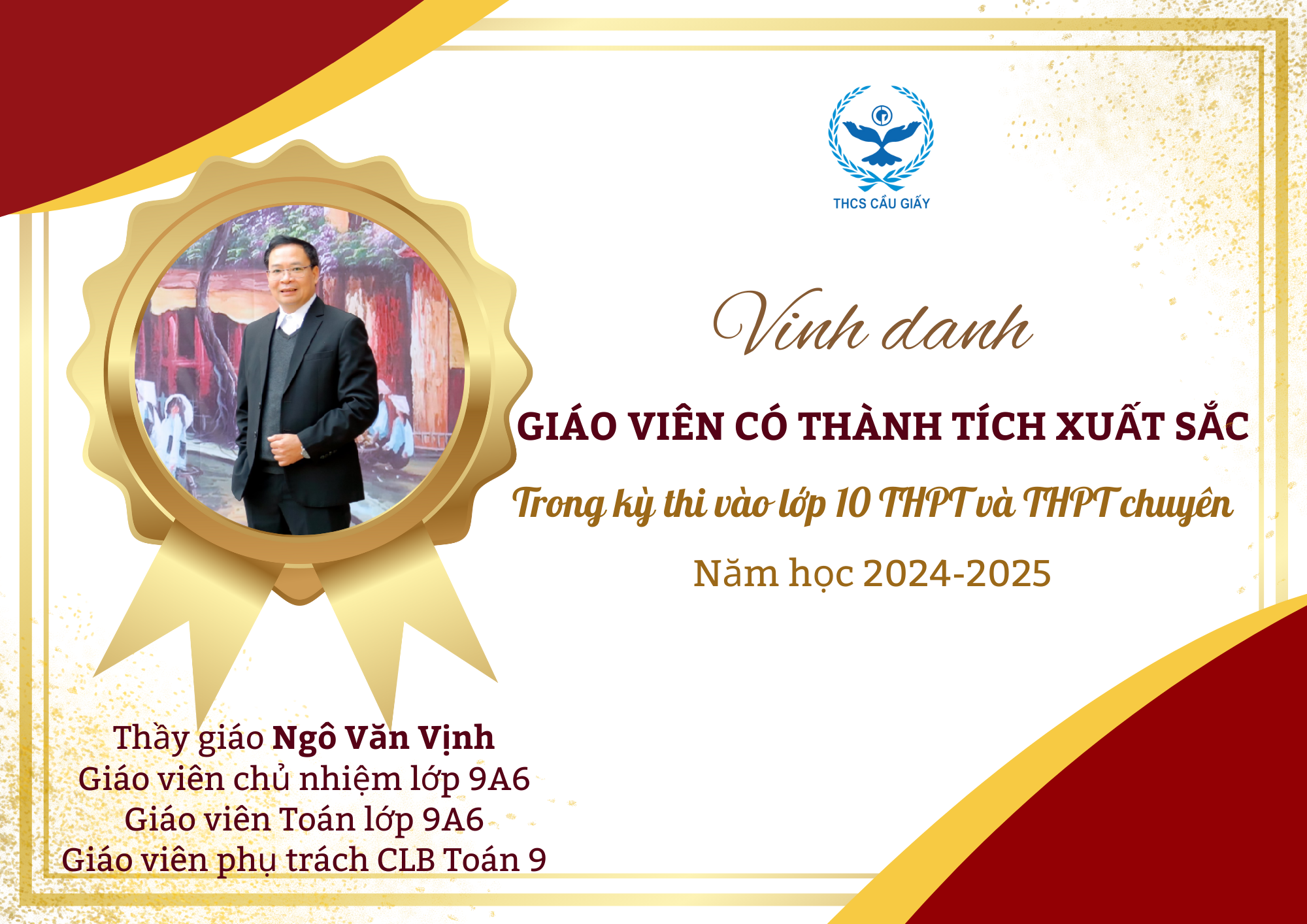 BIẾT ƠN NHỮNG NGƯỜI GIEO MẦM XANH, GẶT HẠNH PHÚC