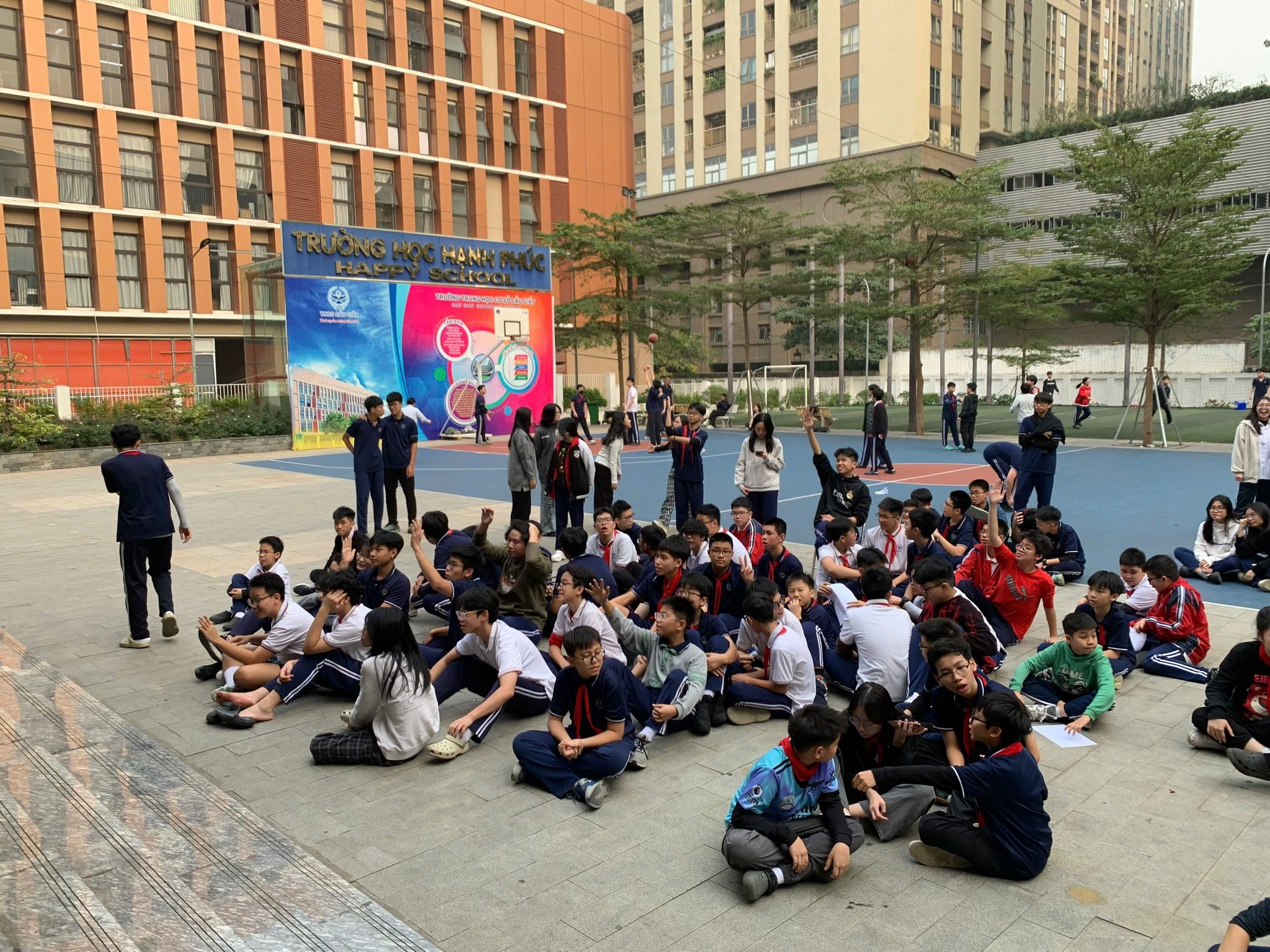 SÔI ĐỘNG KHÔNG KHÍ BUỔI BỐC THĂM LƯỢT THI ĐẤU CẦU GIẤY BASKETBALL CUP