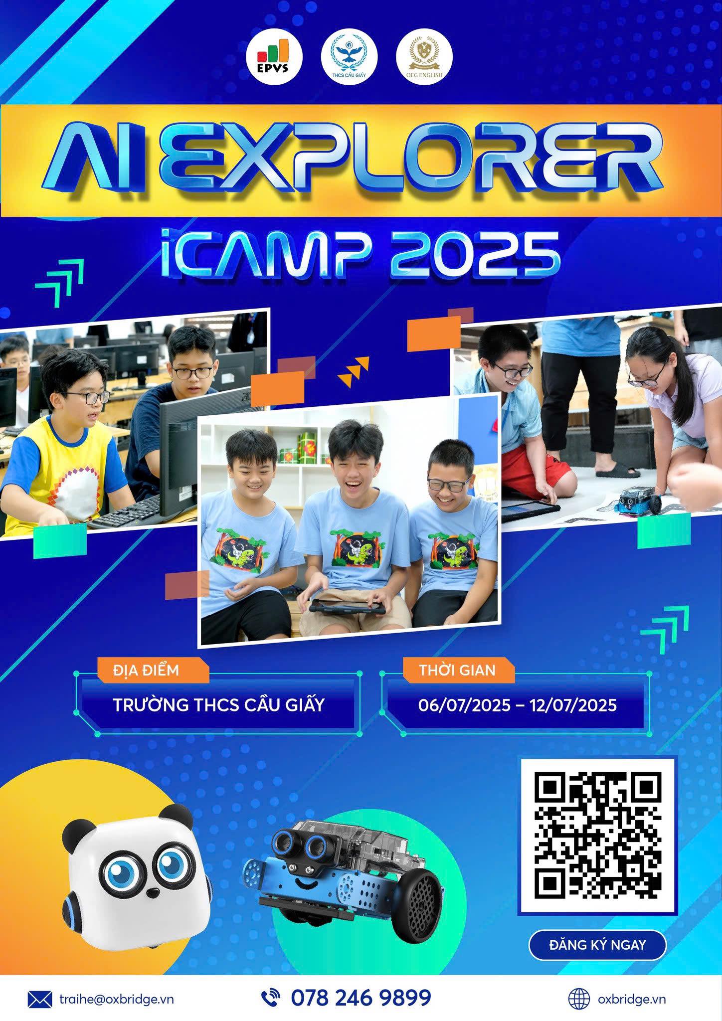 AI EXPLORER – CÙNG ICAMP 2025 LÀM CHỦ CUỘC CHƠI CÔNG NGHỆ