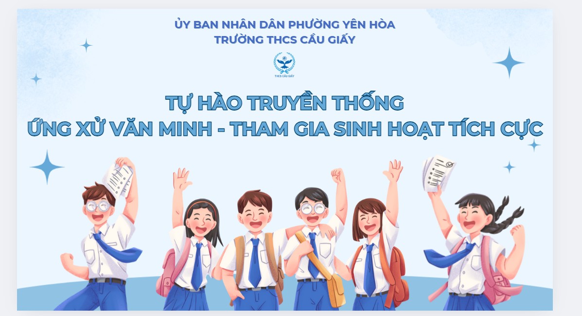LAN TỎA TINH THẦN CẦU GIẤY: BẮT ĐẦU TỪ NHỮNG ĐIỀU NHỎ NHẤT!
