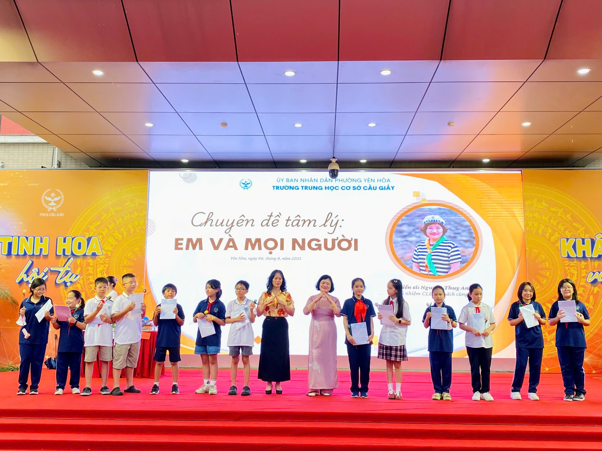 CGER ĐẦY NĂNG LƯỢNG TRONG CHUYÊN ĐỀ TÂM LÝ “EM VÀ MỌI NGƯỜI”!