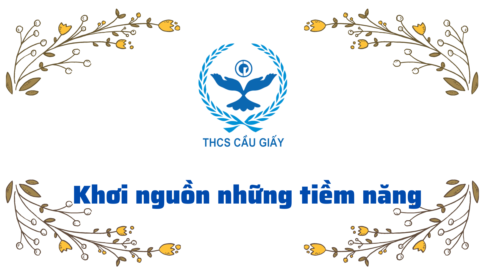 BA CÔNG KHAI CỦA CƠ SỞ GIÁO DỤC  TRƯỜNG THCS CẦU GIẤY NĂM HỌC 2024 – 2025