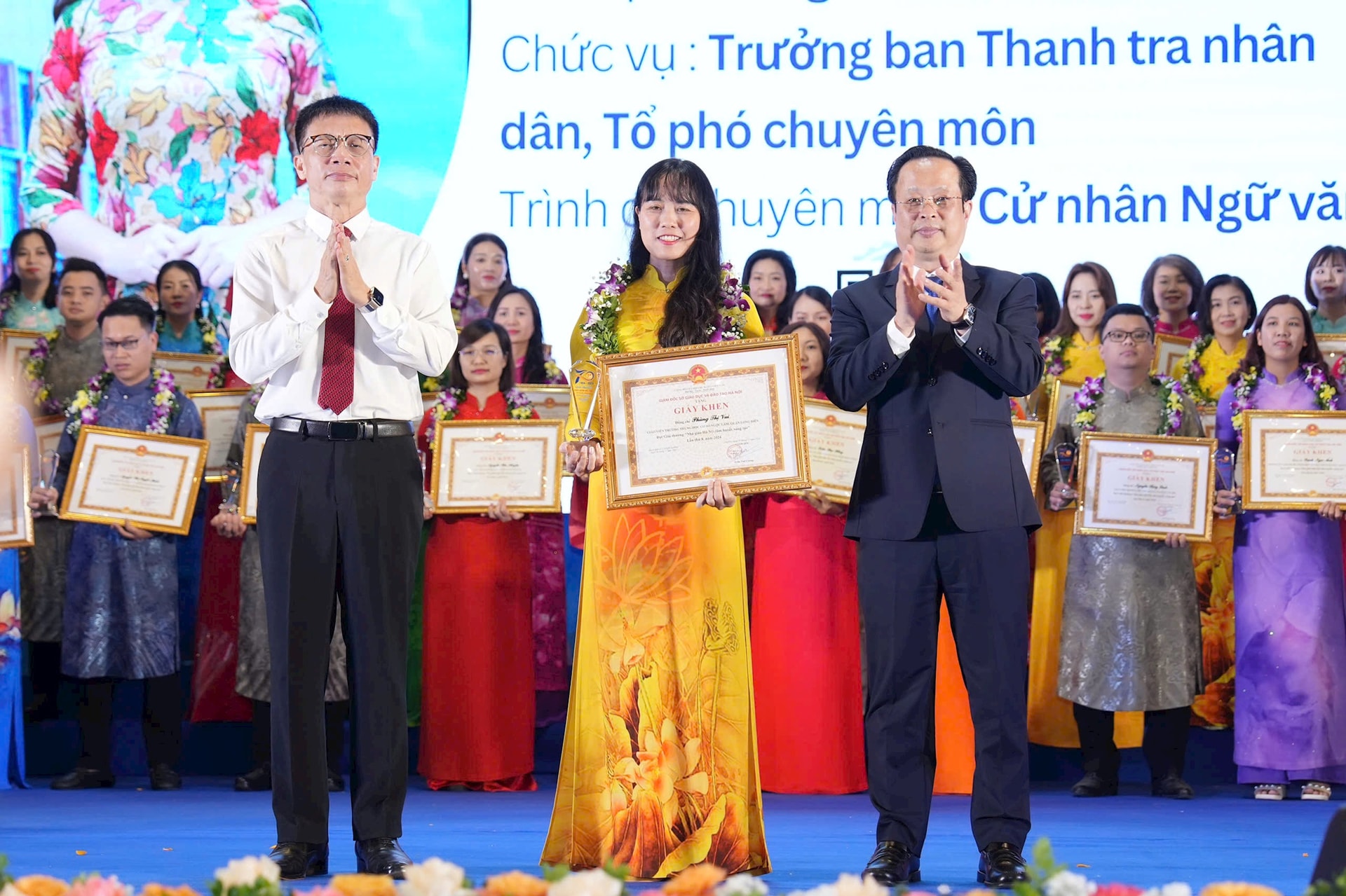 CÔ GIÁO TRỊNH NGỌC ÁNH – MỘT TẤM GƯƠNG SÁNG CỦA GIÁO DỤC THỦ ĐÔ