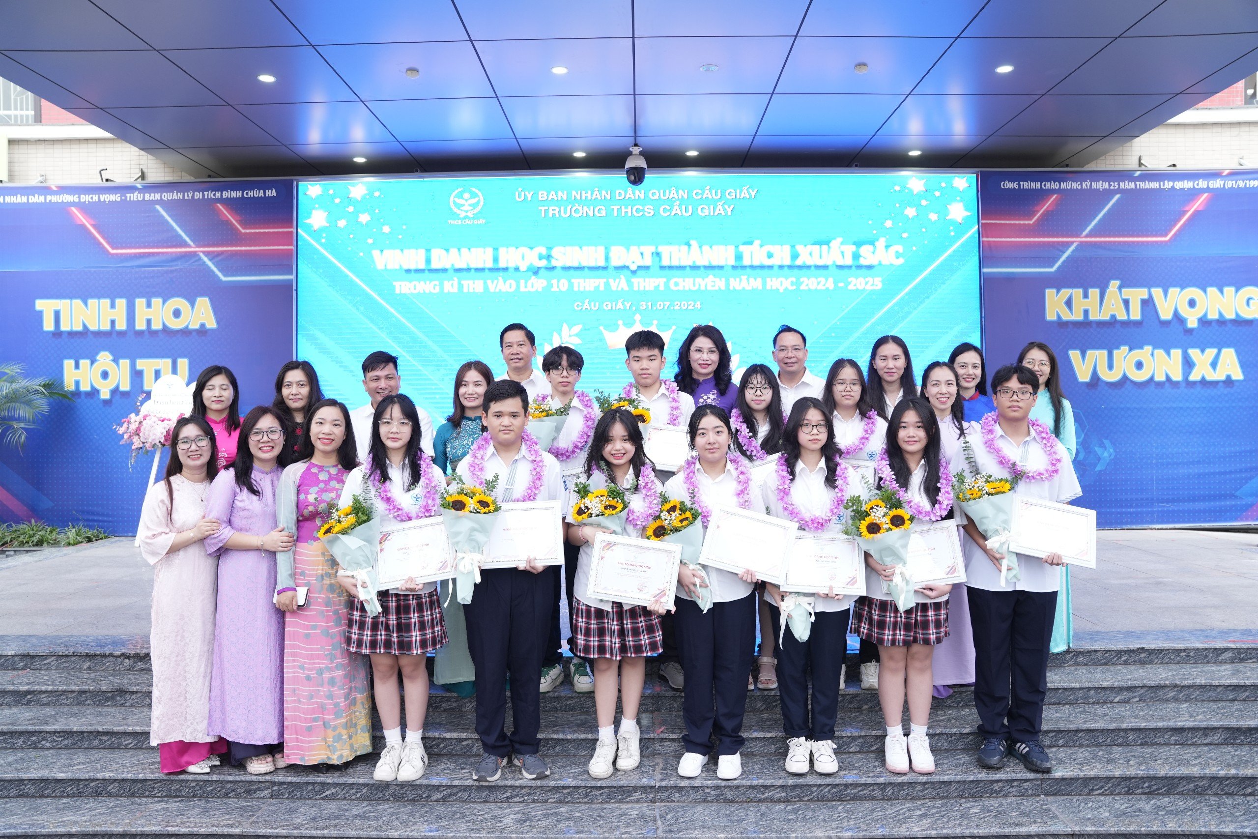 “ĐIỂM HẸN CẦU GIẤY 2024”- CHÀO ĐÓN HỌC SINH KHOÁ 15 CỦA TRƯỜNG THCS CẦU GIẤY