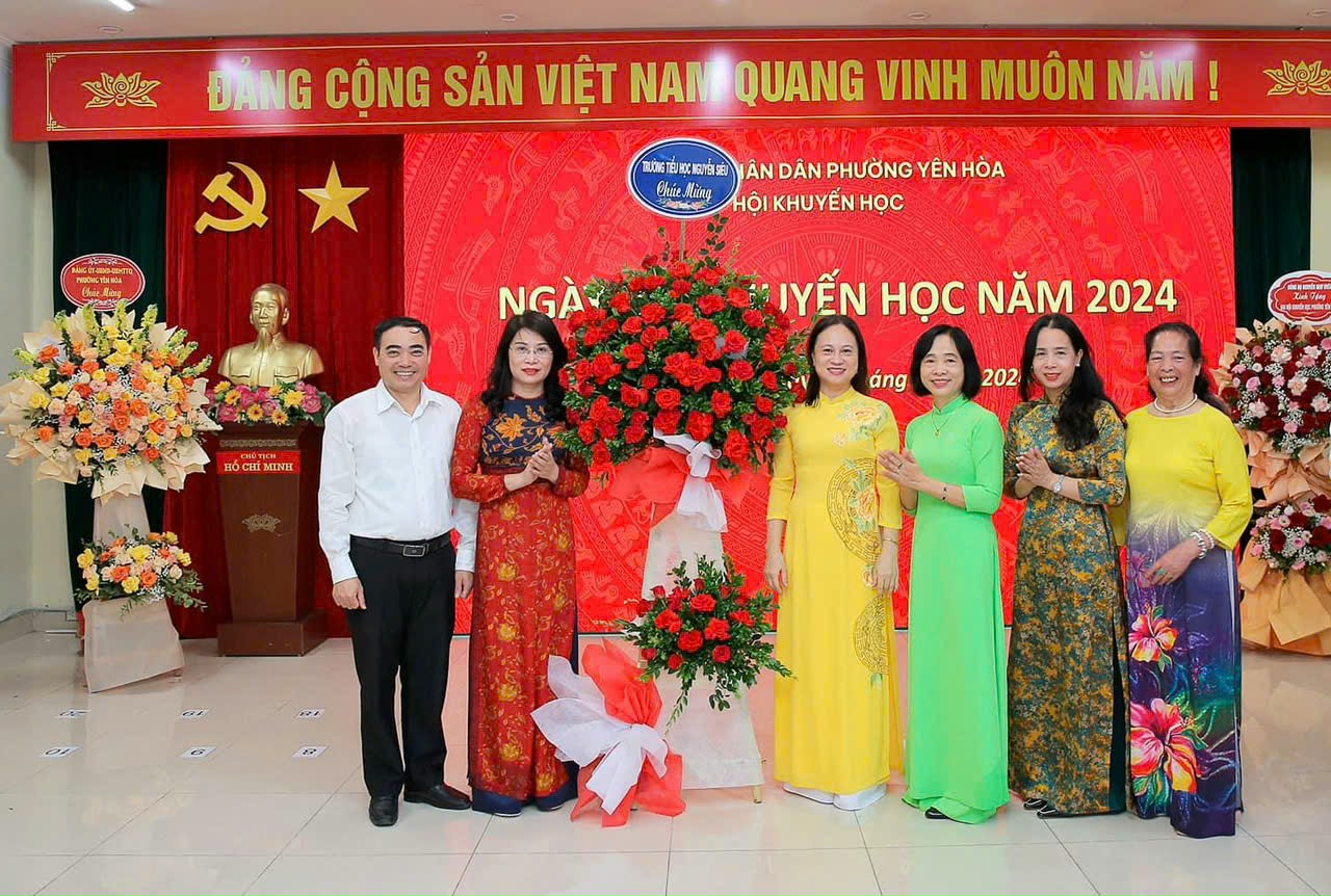 TỰ HÀO VỚI DẤU ẤN CỦA TRƯỜNG CẦU GIẤY TRONG NGÀY HỘI KHUYẾN HỌC PHƯỜNG YÊN HÒA NĂM 2024