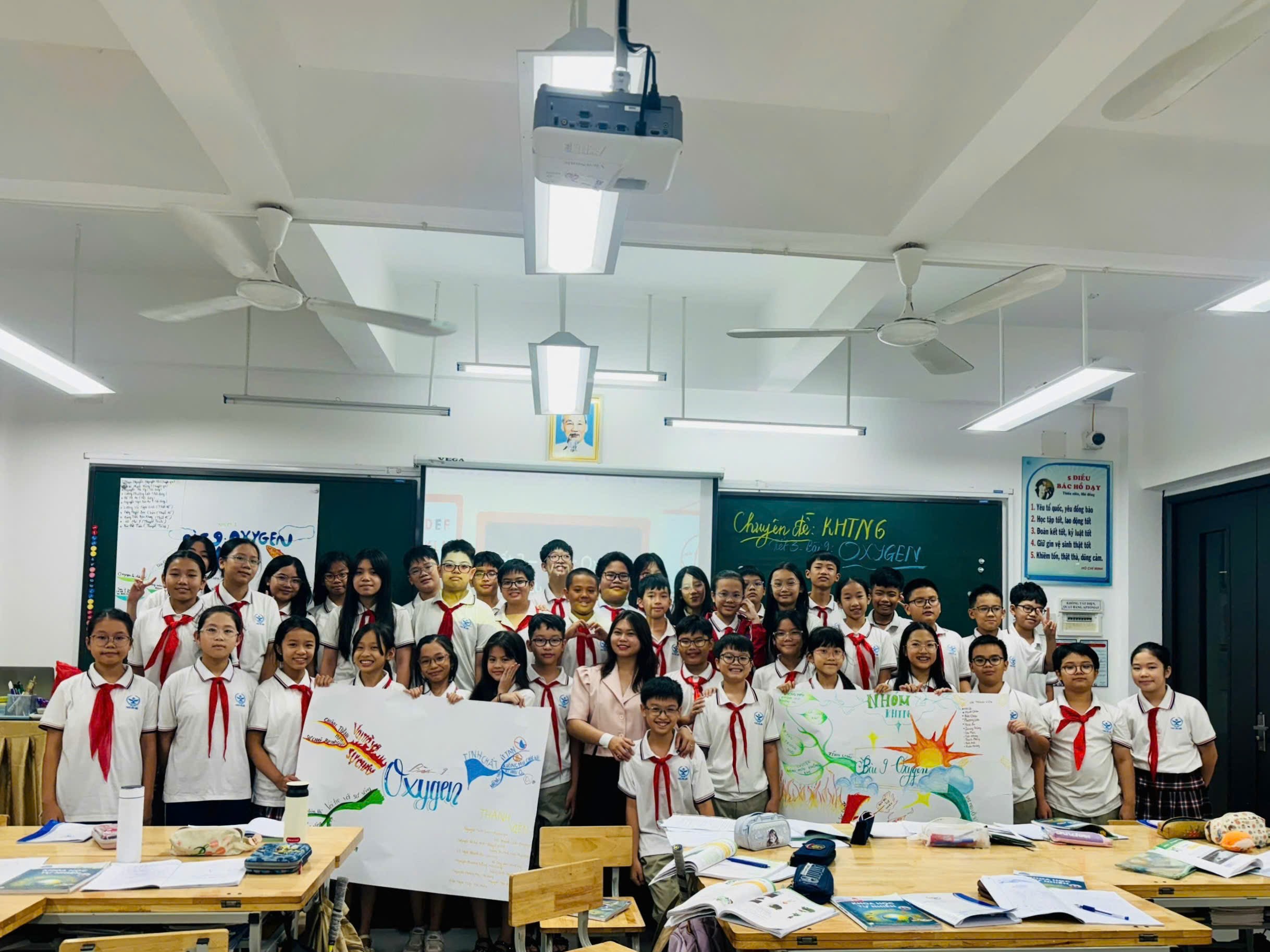 ẤN TƯỢNG VỚI TIẾT DẠY CHUYÊN ĐỀ MÔN KHOA HỌC TỰ NHIÊN CỦA TRƯỜNG THCS CẦU GIẤY