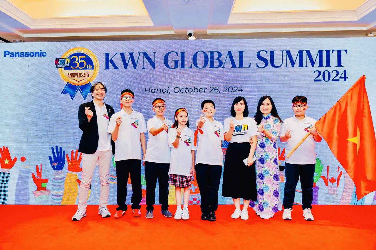 HỌC SINH THCS CẦU GIẤY ĐƯỢC VINH DANH TẠI LỄ TRAO GIẢI KID WITNESS NEWS (QUA ỐNG KÍNH TRẺ THƠ) TOÀN CẦU 2024