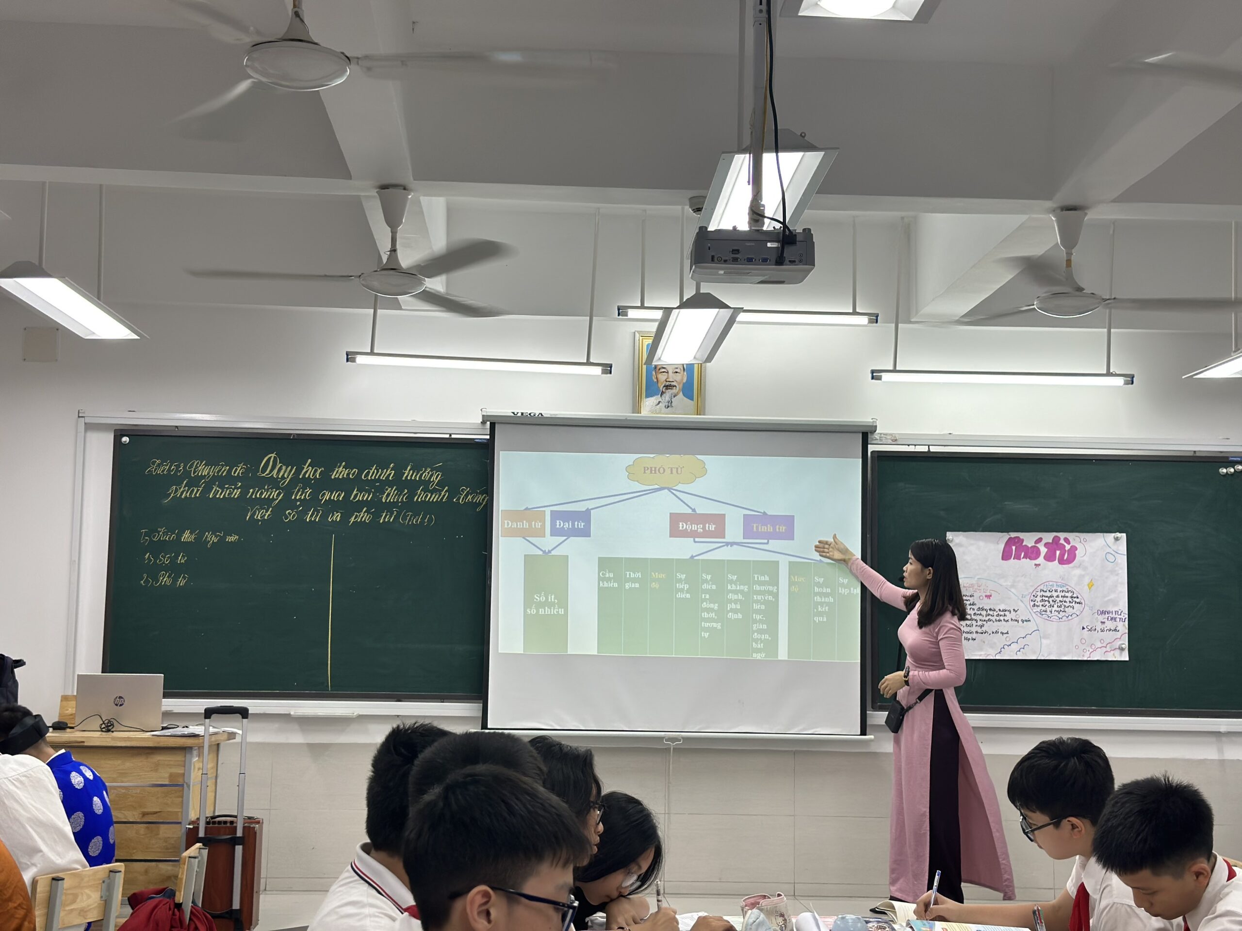 DẠY HỌC THEO ĐỊNH HƯỚNG PHÁT TRIỂN NĂNG LỰC: ỨNG DỤNG THỰC TẾ QUA BÀI HỌC VỀ SỐ TỪ VÀ PHÓ TỪ
