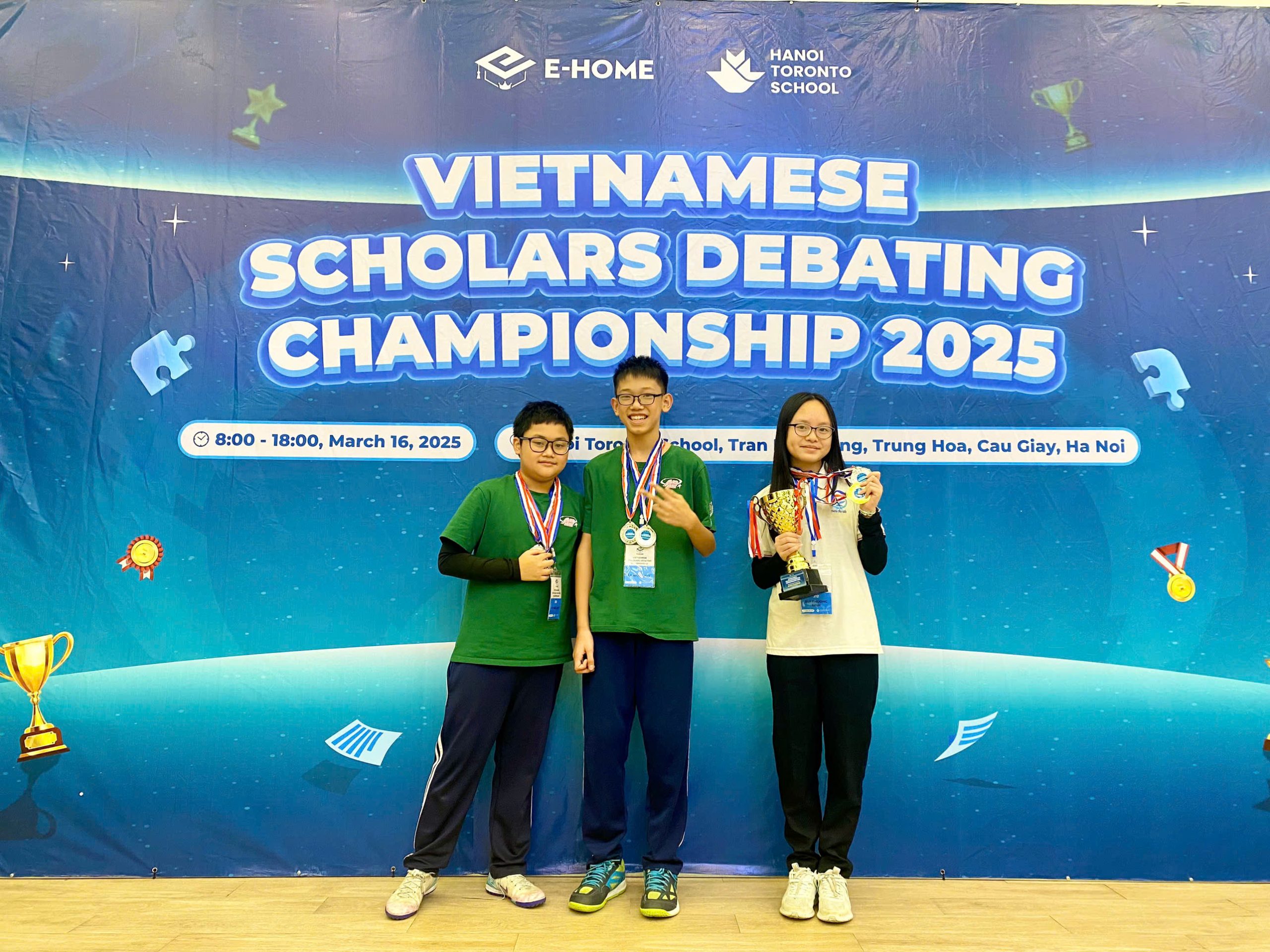 CHÚC MỪNG CGERS ĐẠT HUY CHƯƠNG BẠC ĐỒNG ĐỘI TẠI GIẢI ĐẤU VIETNAMESE SCHOLARS DEBATING CHAMPIONSHIP 2025 KHU VỰC MIỀN BẮC (VSDC 2025)