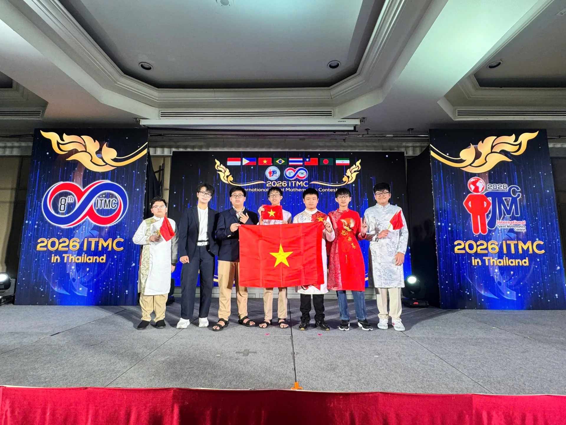 CHÚC MỪNG EM TRẦN MỸ CƯỜNG LỚP 7A7 TỎA SÁNG TẠI THÁI LAN – MANG VỀ HUY CHƯƠNG BẠC TOÁN QUỐC TẾ ITMC 2026